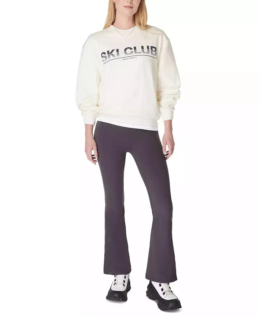 SWEATY BETTY Women's Ski Club Graphic Print Sweatshirt 3