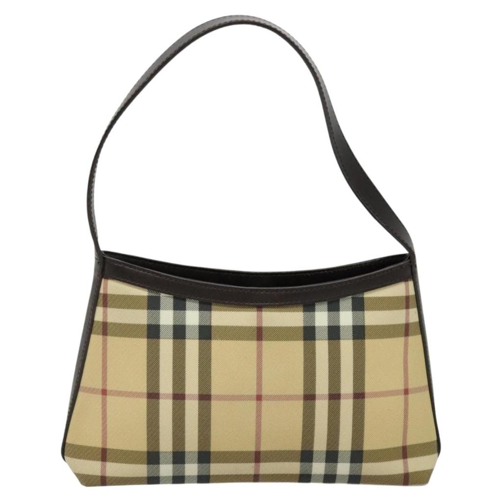 Burberry Nova Check Canvas Clutch Bag (Pre-Owned)