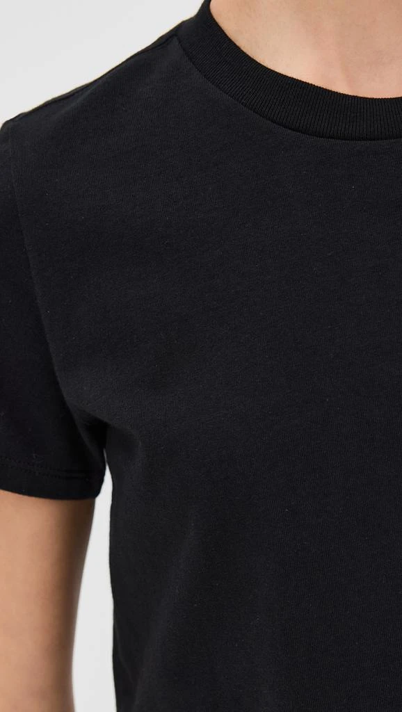 Reformation Cropped Classic Crew Tee 5