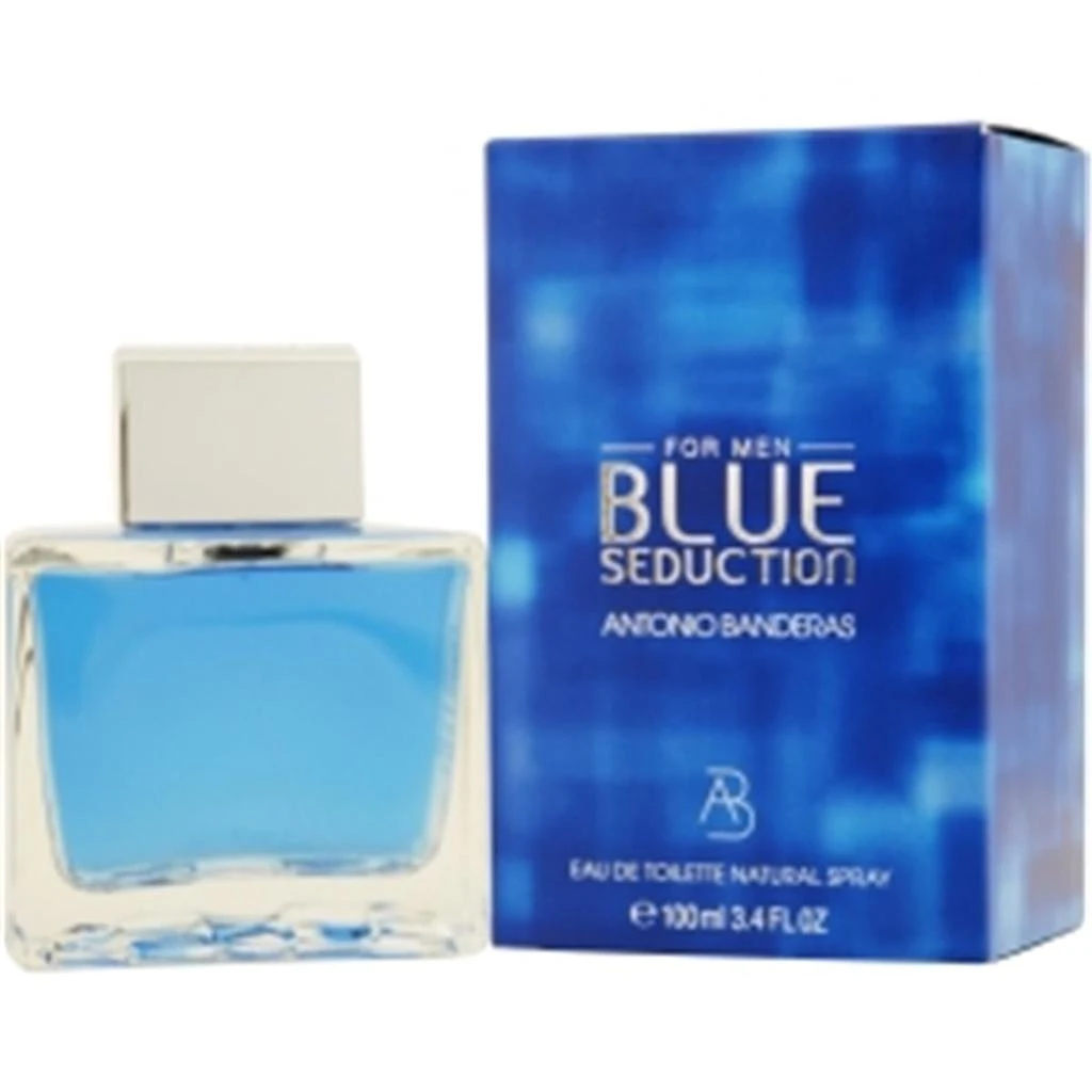 Antonio Banderas Blue Seduction 3.4 oz Eau De Toilette Spray & 5.1 oz Deodorant Spray by  for Men 1