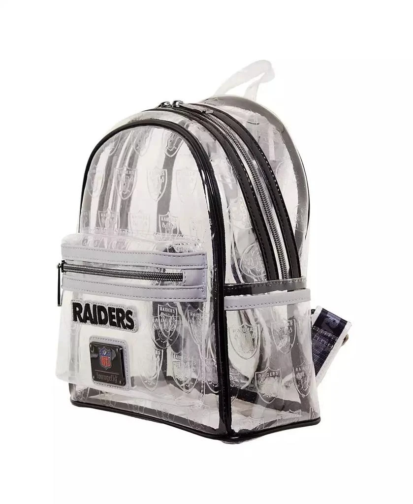 Loungefly Las Vegas Raiders Clear Mini Backpack 4