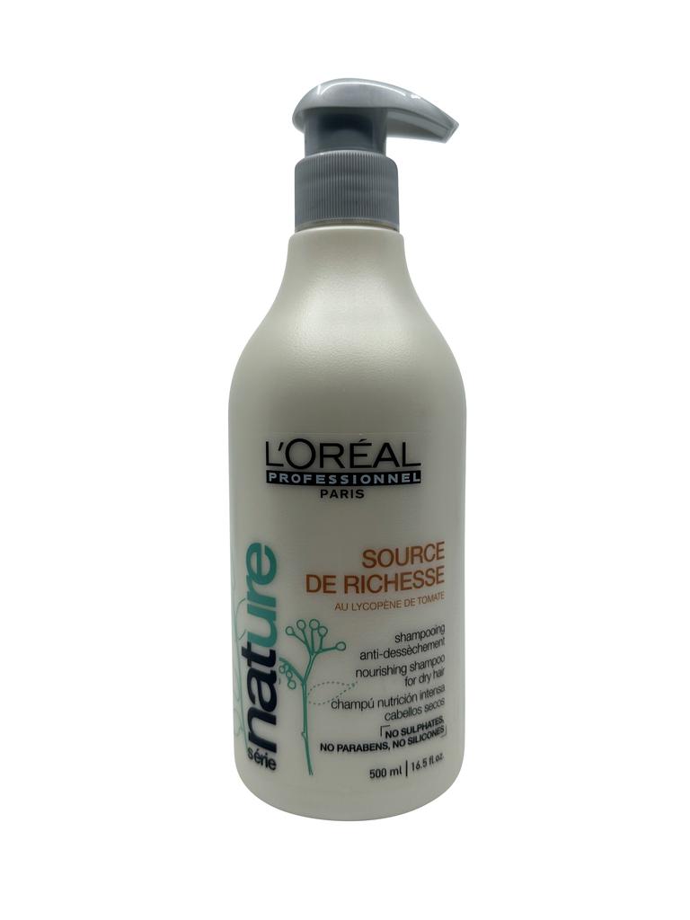 L'Oreal Paris L'Oreal Professionel Source de Richesse Shampoo Dry Hair  16.5 OZ