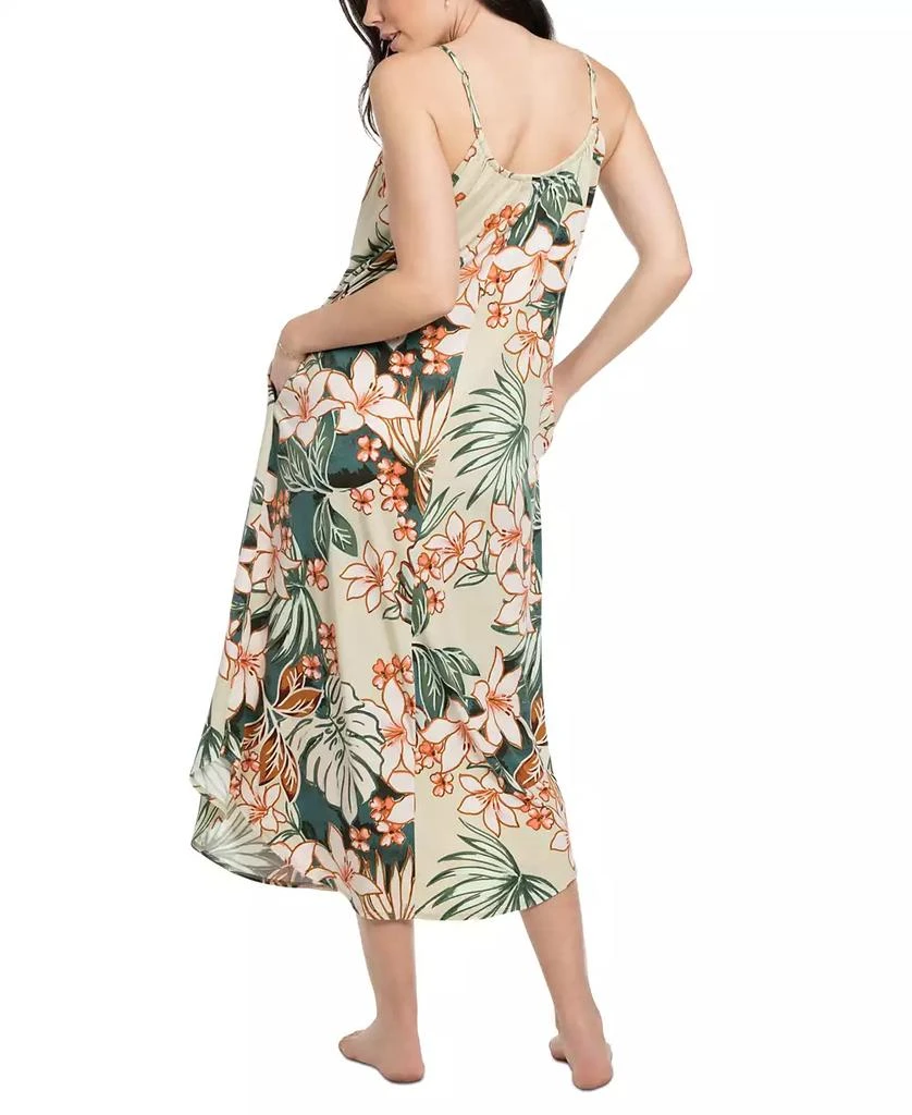 Linea Donatella Women's Milana Floral Maxi Nightgown 2