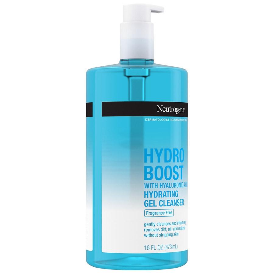 Neutrogena Hydro Boost Gel Facial Cleanser Fragrance-Free