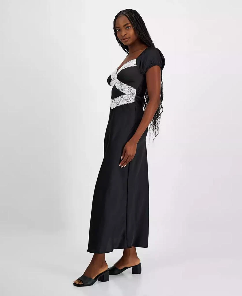 And Now This Women's Contrast-Lace Maxi Dress, Exclusively at Macy's 3