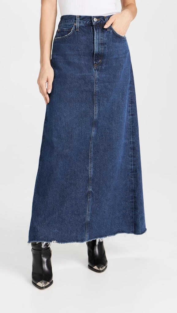 AGOLDE Hilla Denim Skirt 1