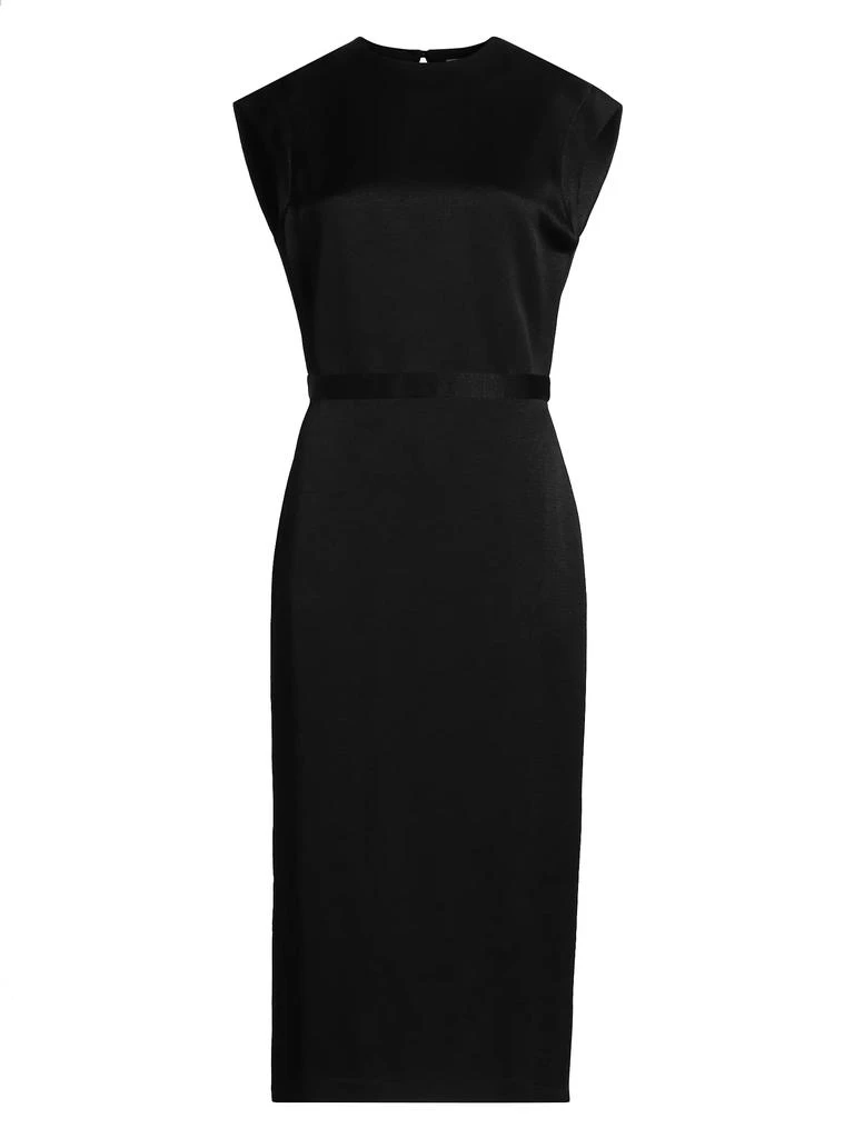 Derek Lam Cantini Cap-Sleeve Midi-Dress 1