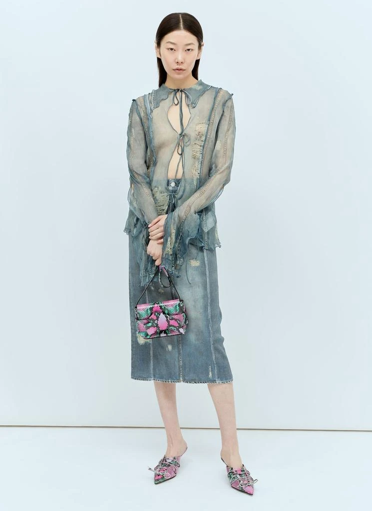 Acne Studios Lace-Up Heeled Mules 2