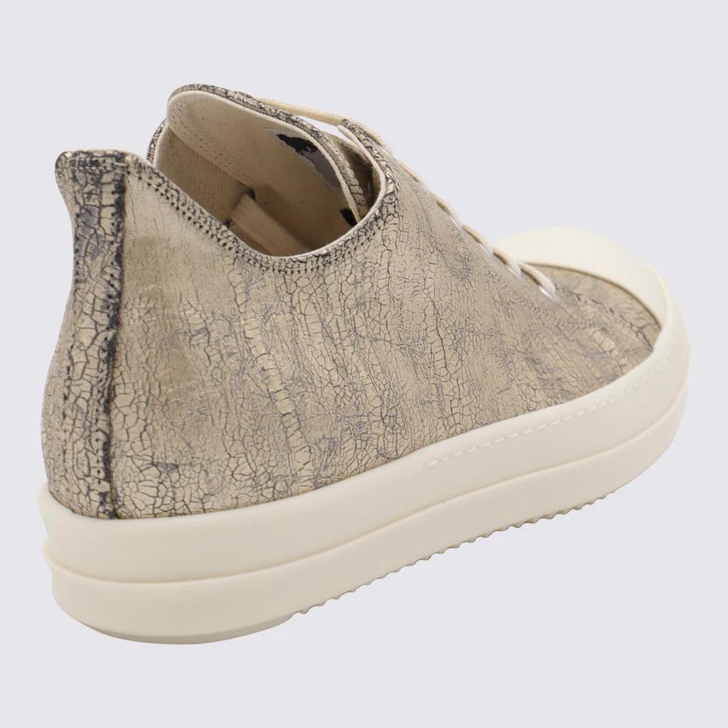Rick Owens Rick Owens Drkshdw Gold Hollywood Low Sneakers 2
