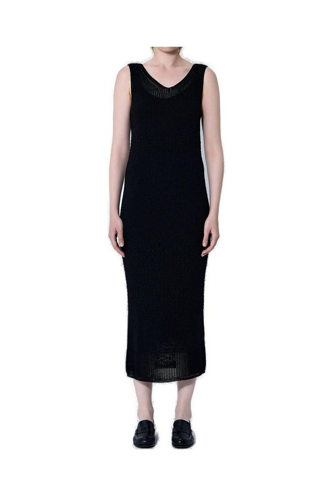 Max Mara Max Mara V-Neck Short-Sleeved Mini Dress - Dresses