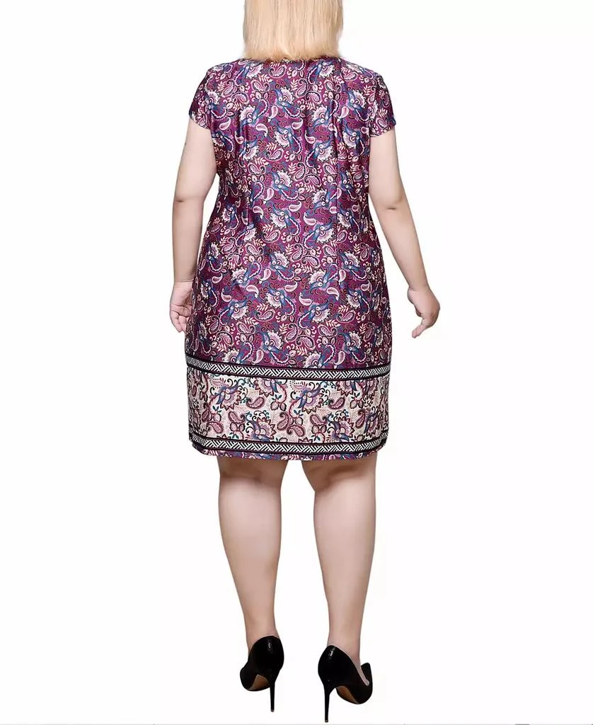 Plus Size Cap Sleeve Knit Dress  On Sale Now with Up to 44% Off | Discover  Exclusive Deals & Savings at BeyondStyle  Authentic NY Collection dress|women's  fashion, shoes & accessories|dresses