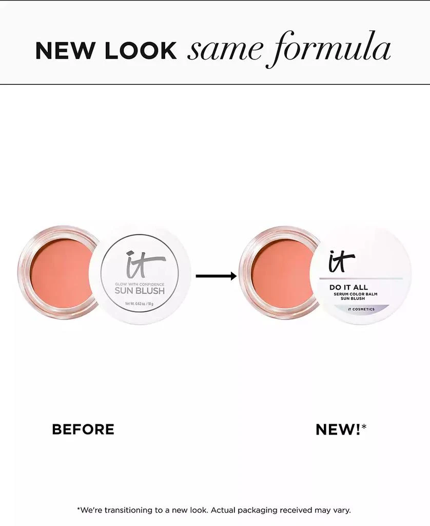 IT Cosmetics Do It All Serum Color Balm Sun Cream Bronzer 3