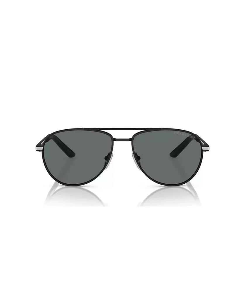 Prada Iconic Plaque Pilot Men's Sunglasses, PR A54S 5