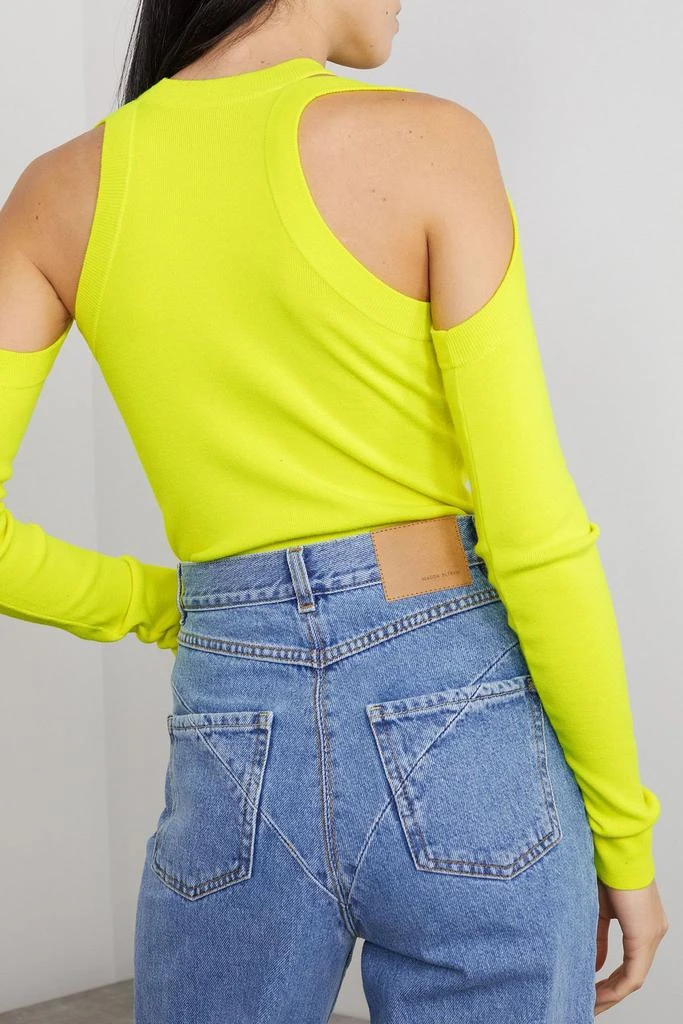 Dion Lee Cutout merino wool-blend top 3
