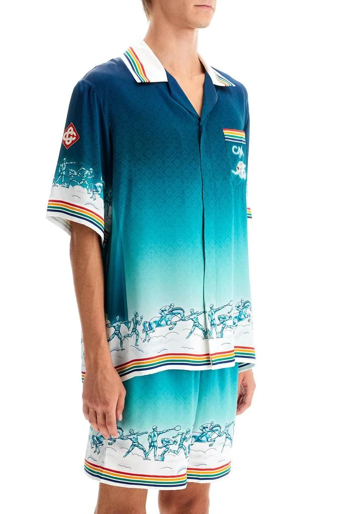 Casablanca La Déesse Du Stade Silk Shirt 2