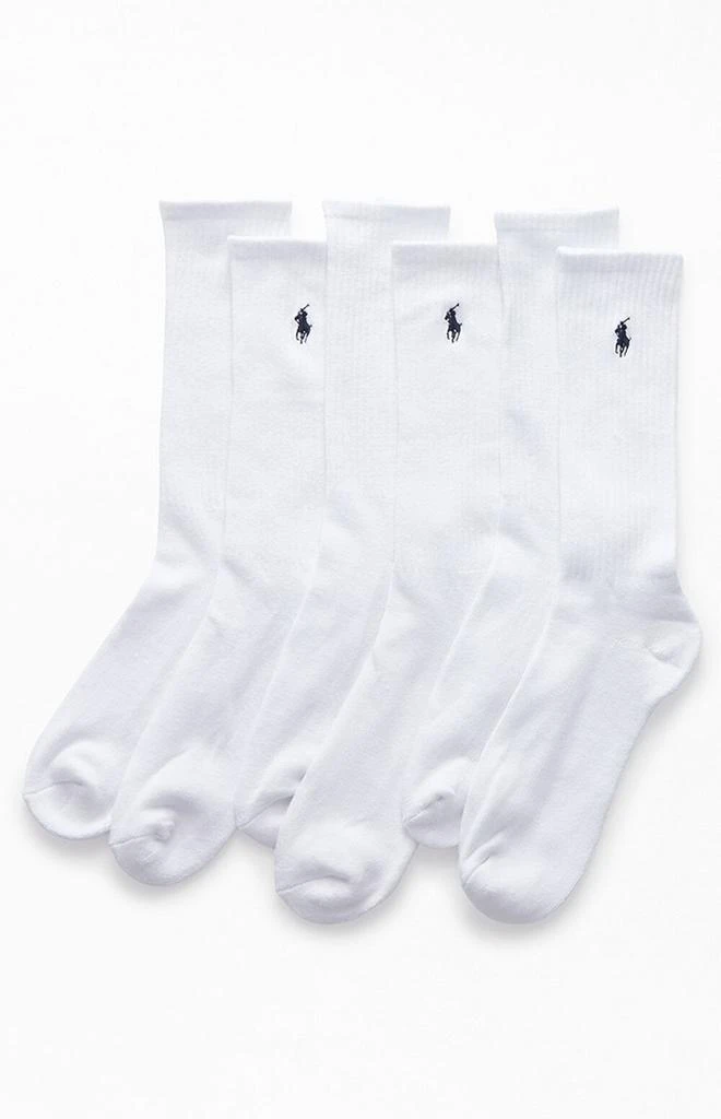 Ralph Lauren 6 Pack Cotton Crew Socks 4