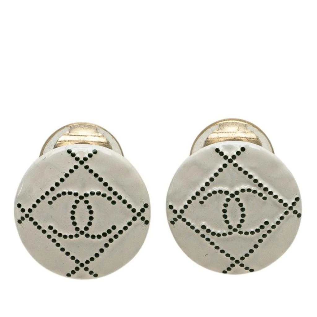 Chanel Metal Clip Earrings (Pre-Owned)