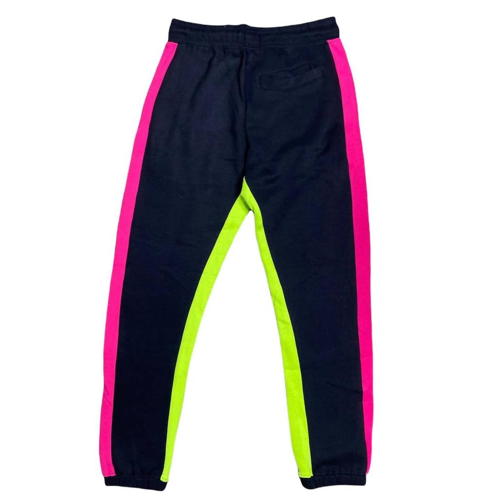 Le Tigre Men's Retro Logo Jogger In Black