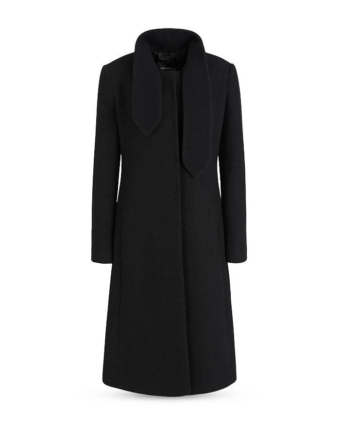 Emporio Armani Foulard Collar Coat 7