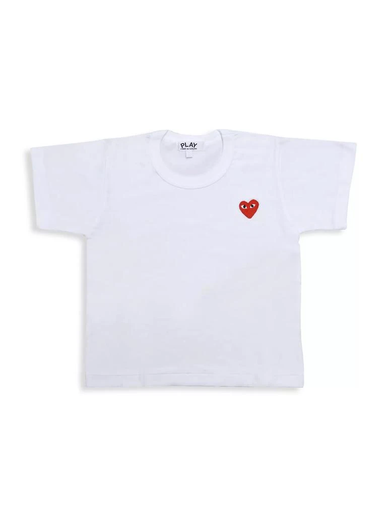 Comme des Garcons Little Kid's Play Kids Logo T-Shirt Baby