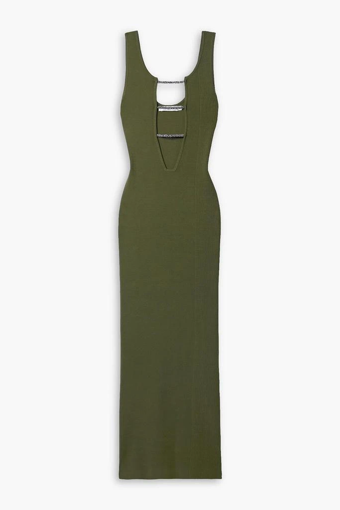 strapless open back dress Rent Dress The Population Pauline Maxi Dress