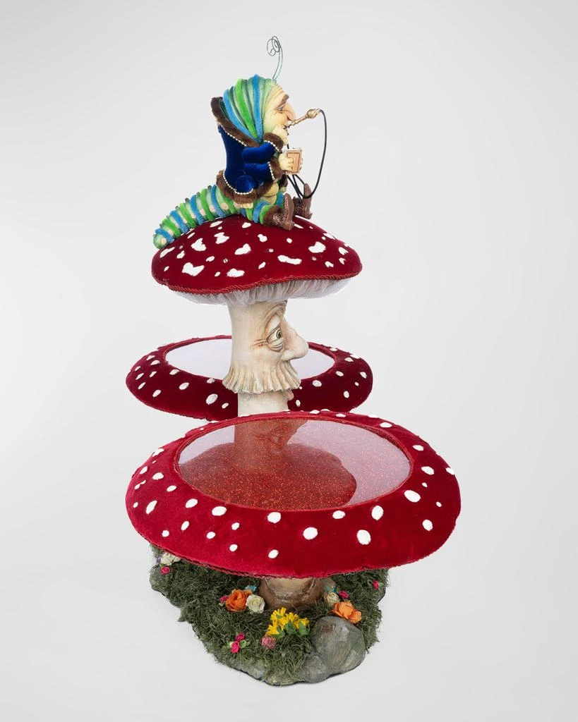 Katherine's Collection Caterpillar and Mushroom Serving Piece 3