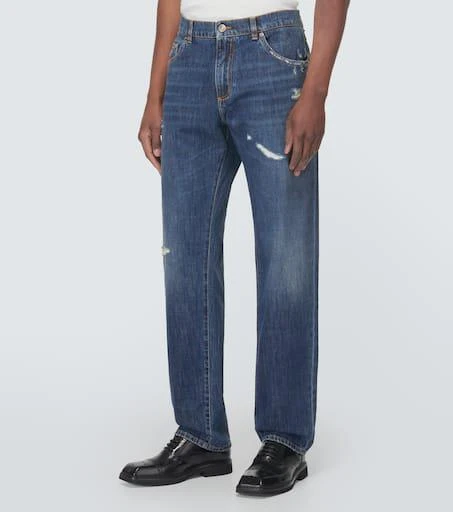 Dolce & Gabbana Distressed straight jeans 3