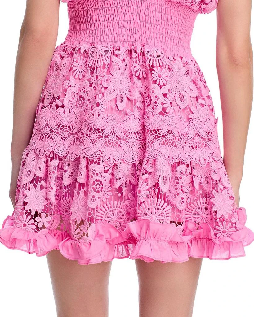 Waimari Morana Lace Embroidered Mini Dress - Exclusive 6