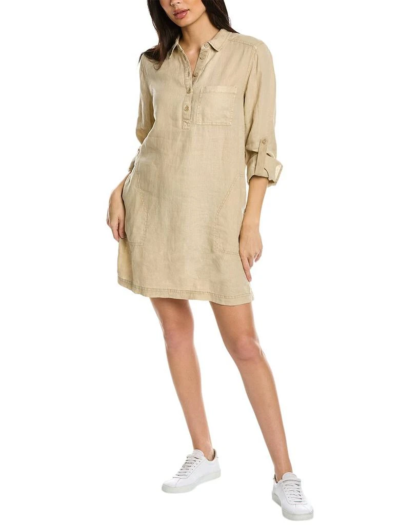 Michael Stars Eleanor Utility Linen Shirtdress 1
