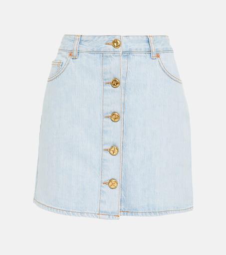 BLAZÉ MILANO Lusitano denim miniskirt