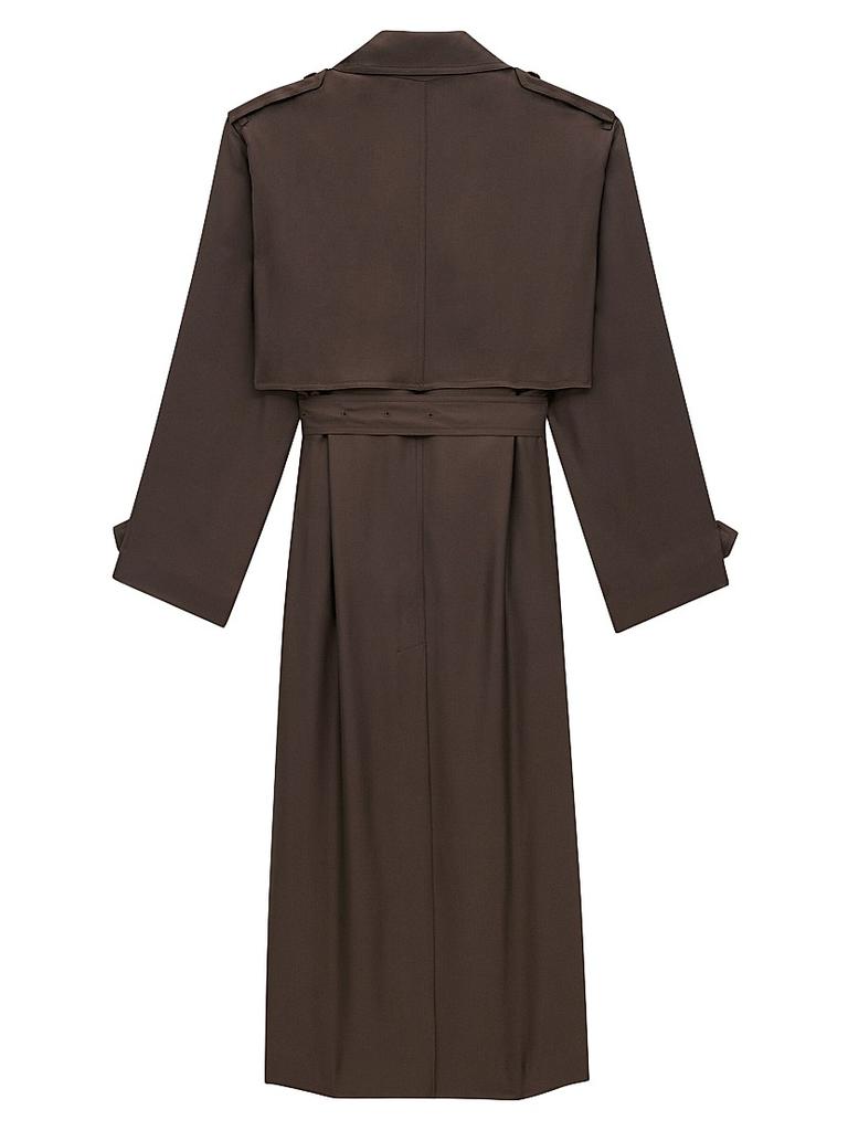 Shop Trench Coat in Silk on Sale at BeyondStyle – Get Lowest