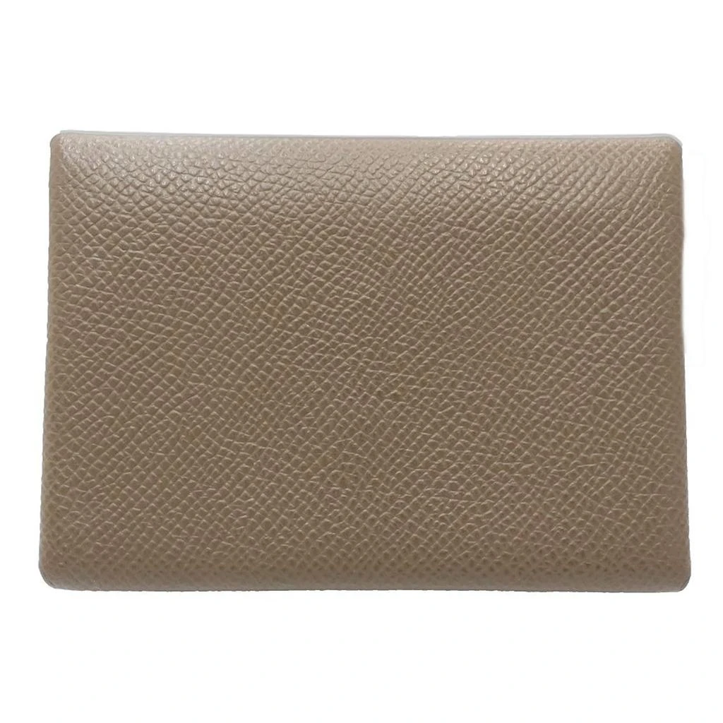 Hermes Etoupe Epsom Leather Coin Purse/Coin Case (Pre-Owned)