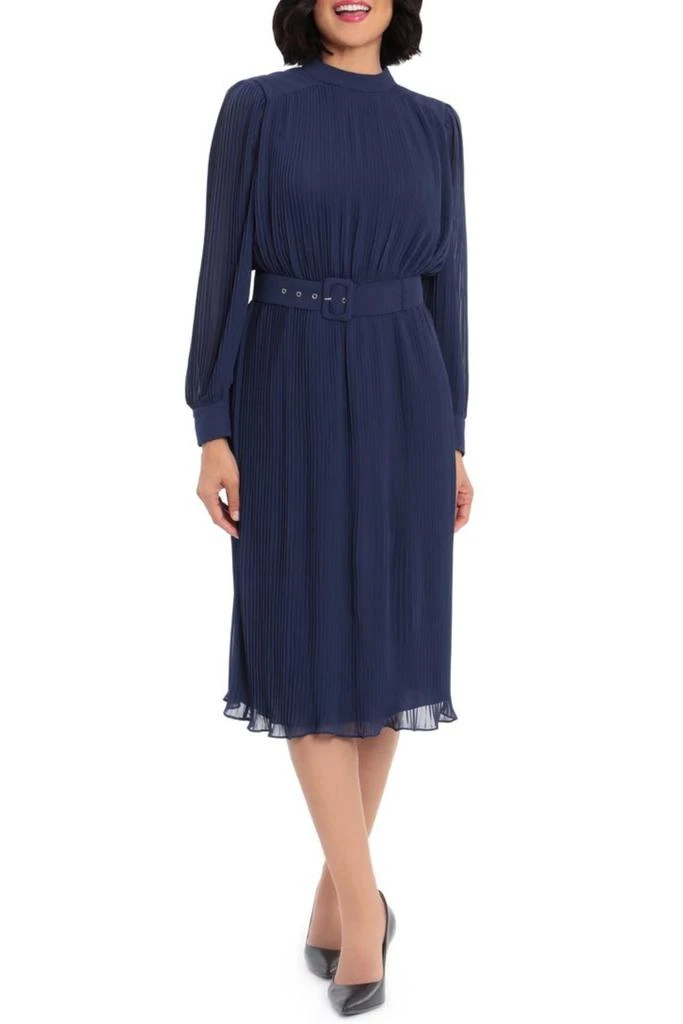 maggy london pleated dress Maggy London Pleated Floral Dress Dress 8