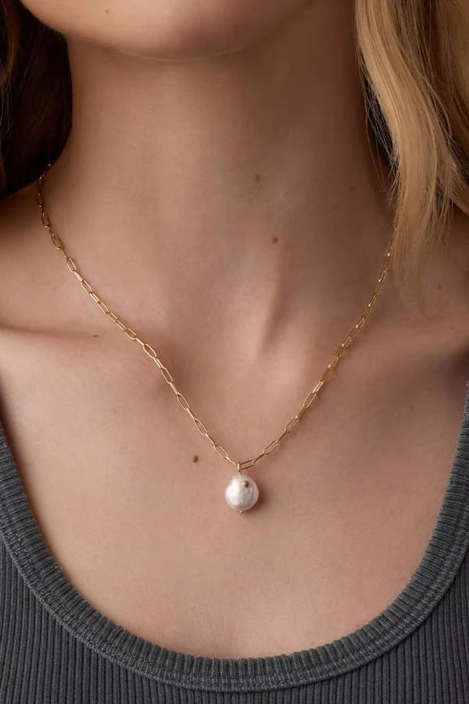 Gorjana Gorjana - Women
s Reese Pearl Necklace 2