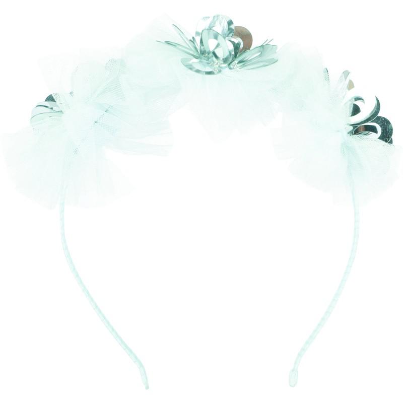Tutu Du Monde Winter bloom headband in reflection green