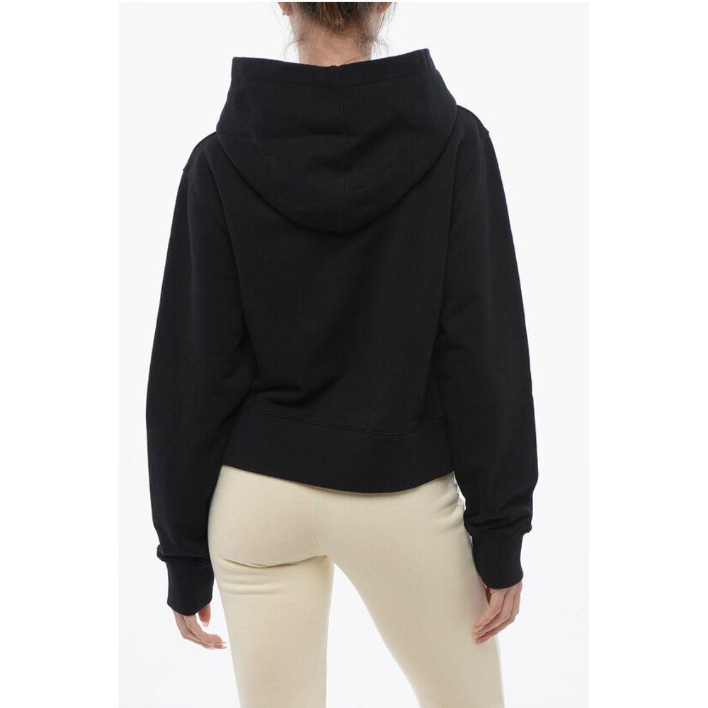 Palm Angels Brushed Cotton Women's With Embroide Women's Hoodie