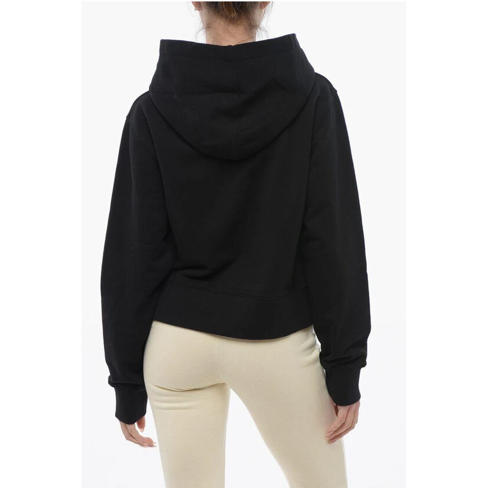 Palm Angels Brushed Cotton Women's With Embroide Women's Hoodie 2