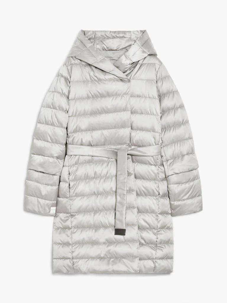 Weekend Max Mara Reversible down jacket in water-repellent satin 8
