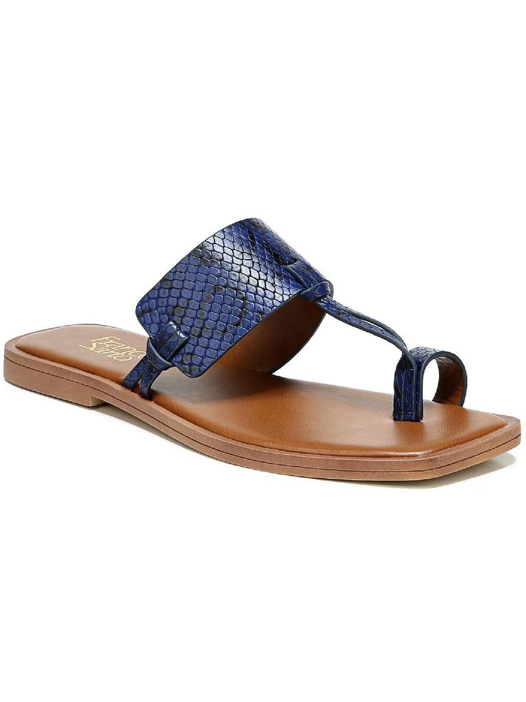 Franco Sarto Milly Womens Padded Insole Slip On Flat Sandals 7
