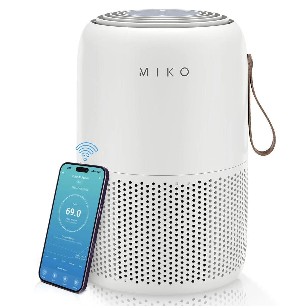 Miko HEPA Smart Air Purifier up to 770 Sqft - App Controlled 1