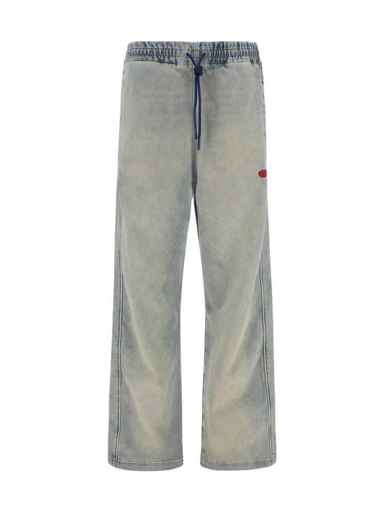 Diesel Diesel D-Martians Straight-Leg Drawstring Jeans
