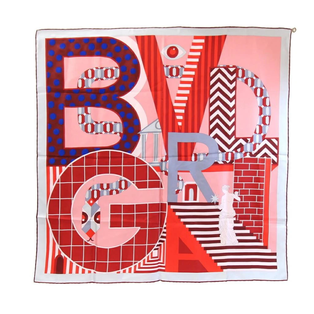 BVLGARI Color Silk Scarf (Pre-Owned)