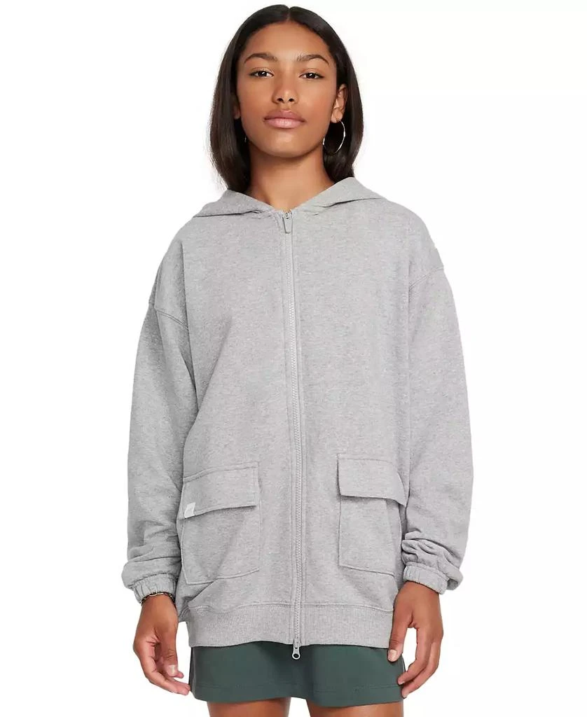 NIKE Big Girls Sportswear Dri-FIT Oversized Fleece Hoodie 1