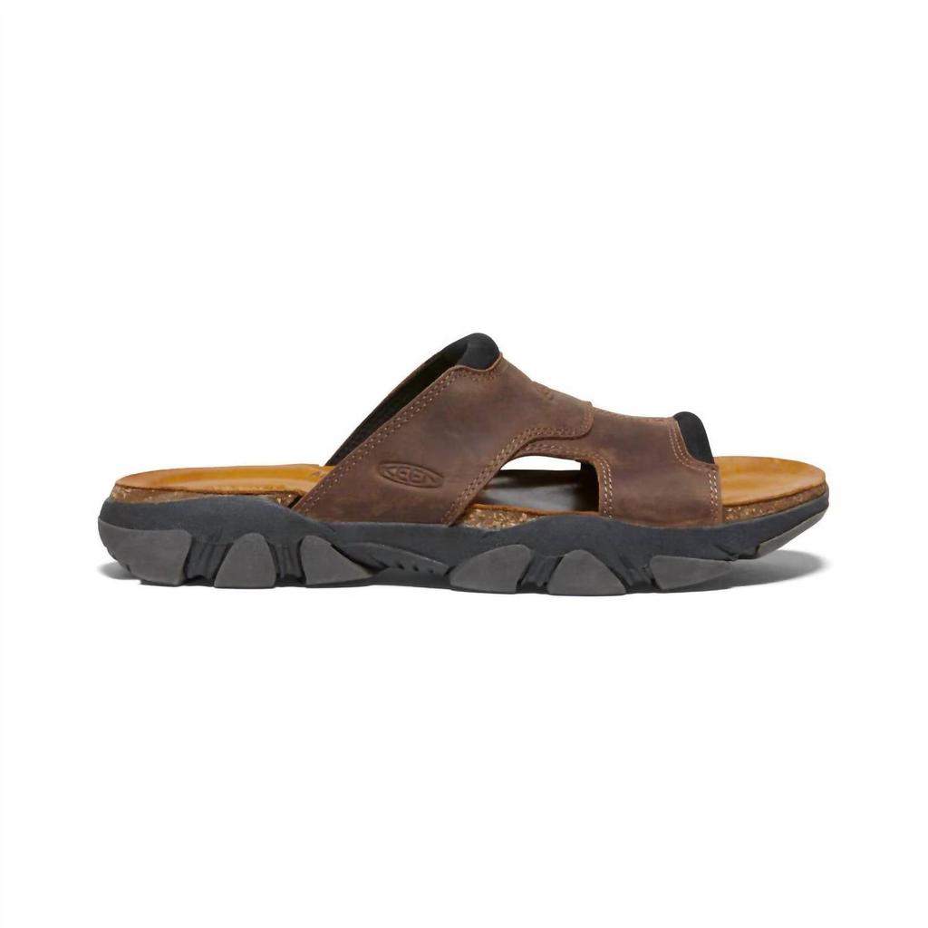 KEEN Daytona II Slide ブラック 8.5 Men's Daytona Ii Slide Sandal In Bison/black – On Sale Now