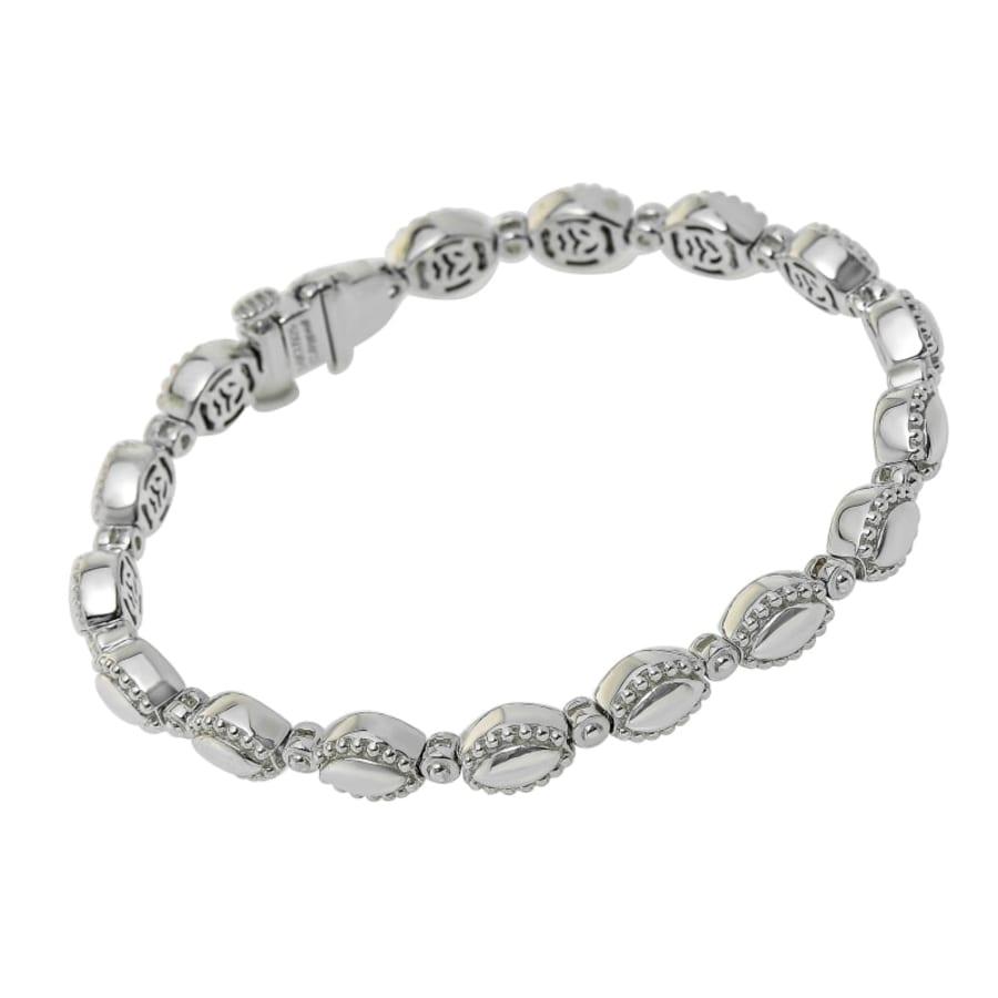 Charles Krypell Firefly Sterling Silver and 14K White Gold Women's Bracelet 5-6963-FFS