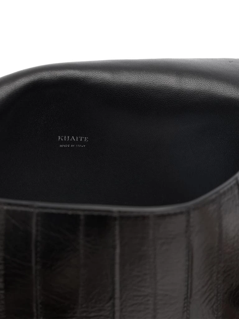 Khaite Bobbi Leather Shoulder Bag 5