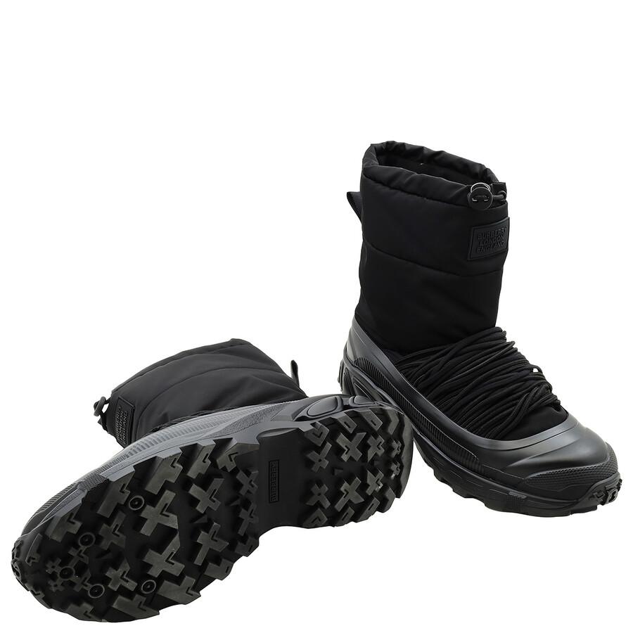 Burberry Embossed Logo Puffy Ankle Boots