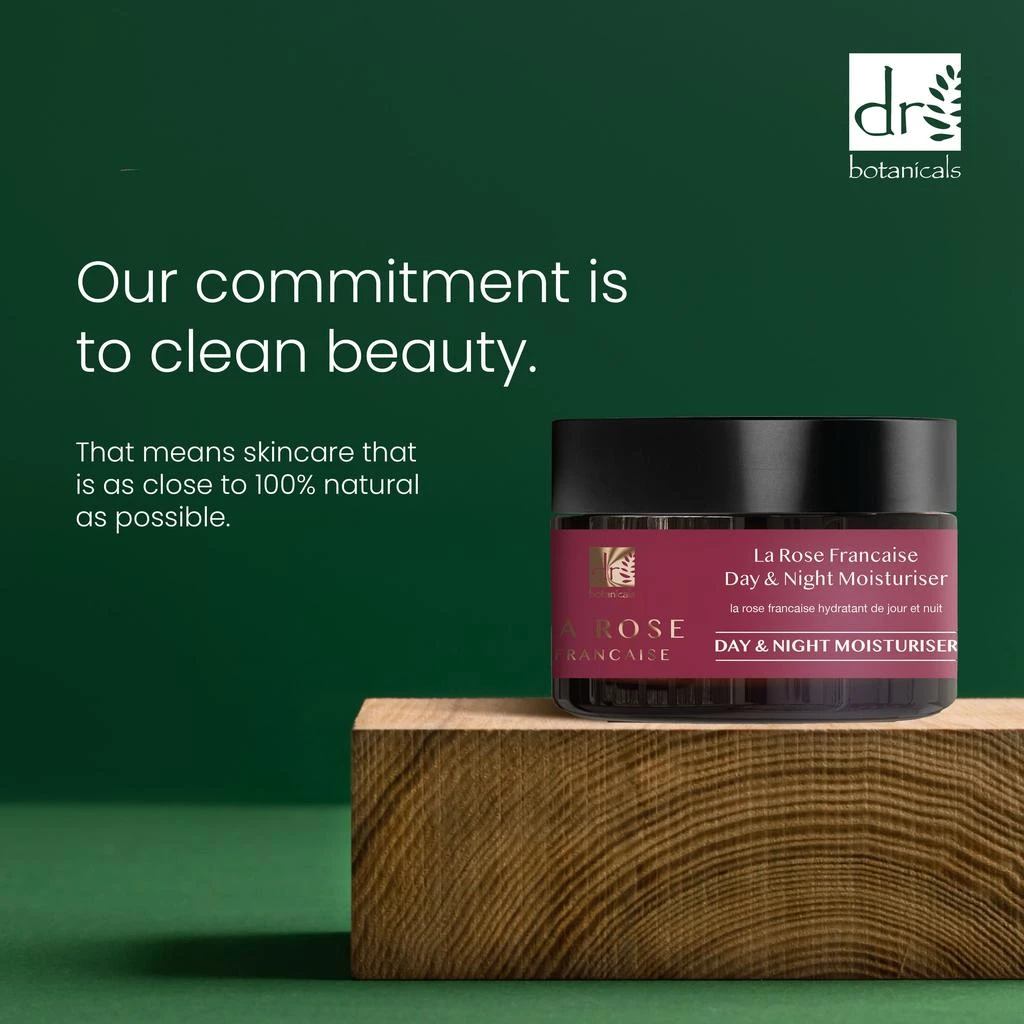 Dr. Botanicals La Rose Française Duo Day
Night Moisturiser 50ml x 3 Trio Set