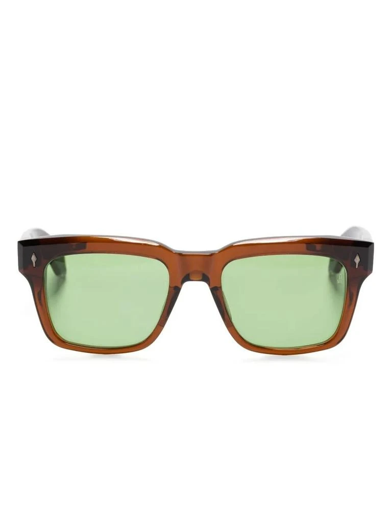 Jacques Marie Mage Jacques Marie Mage Square Frame Sunglasses 1