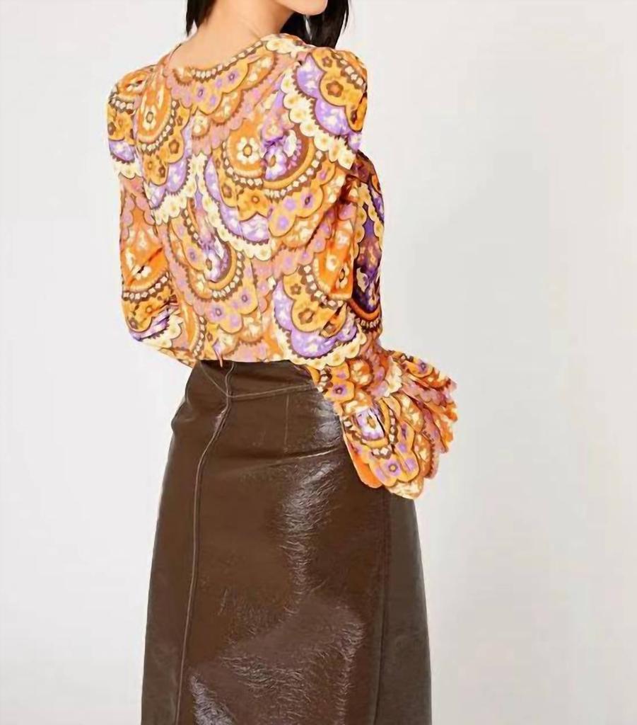 Manoush Manoush - Printed Cropped Blouse